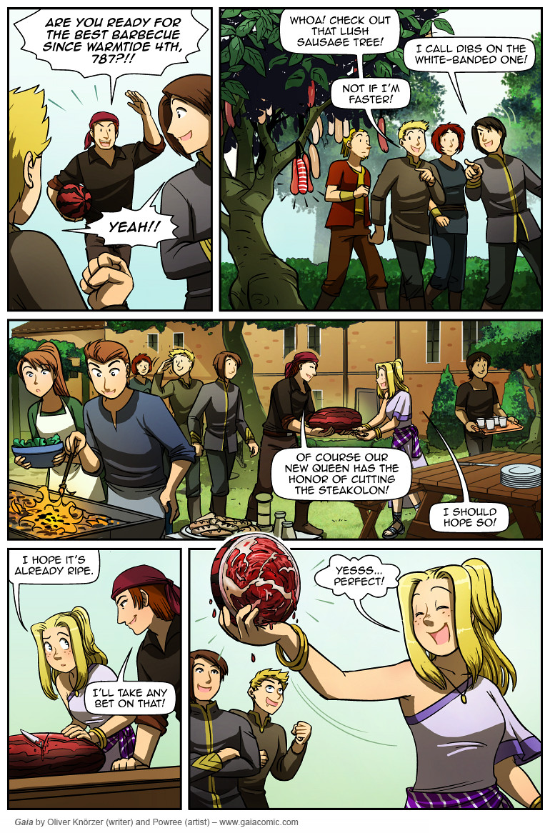 Gaia – Breaking All Barriers 008 (2024-01-10). Oliver Knörzer (writer) & Puri Andini (artist), CC BY-NC-ND 3.0. https://www.sandraandwoo.com/gaia/2024/01/10/breaking-all-barriers-008/