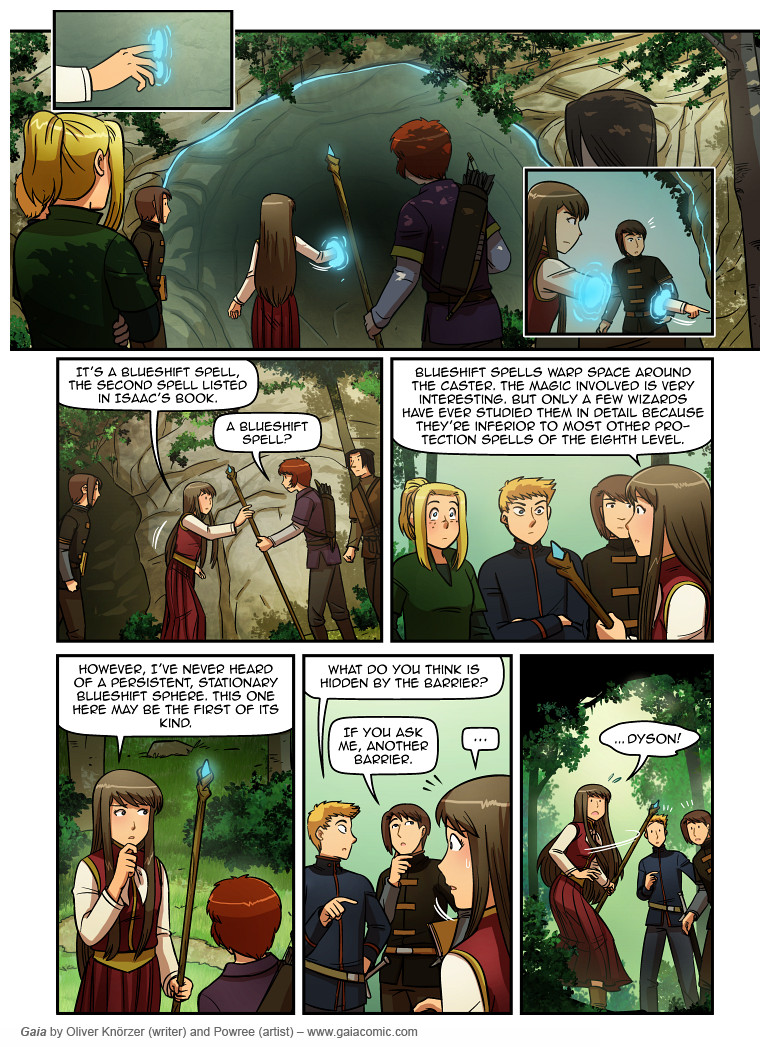 Gaia – Breaking All Barriers 081 (2024-03-23). Oliver Knörzer (writer) & Puri Andini (artist), CC BY-NC-ND 3.0. https://www.sandraandwoo.com/gaia/2024/03/23/breaking-all-barriers-081/