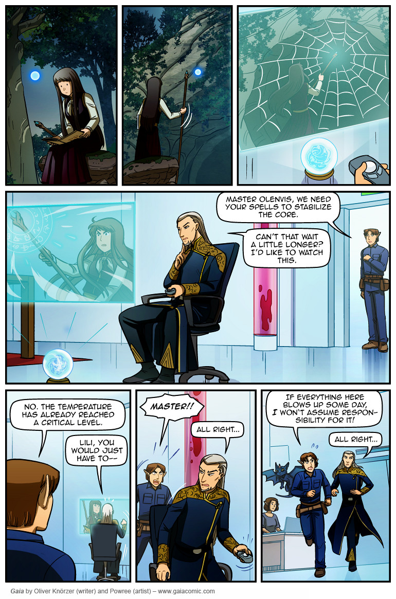 Gaia – Breaking All Barriers 087 (2024-03-29). Oliver Knörzer (writer) & Puri Andini (artist), CC BY-NC-ND 3.0. https://www.sandraandwoo.com/gaia/2024/03/29/breaking-all-barriers-087/