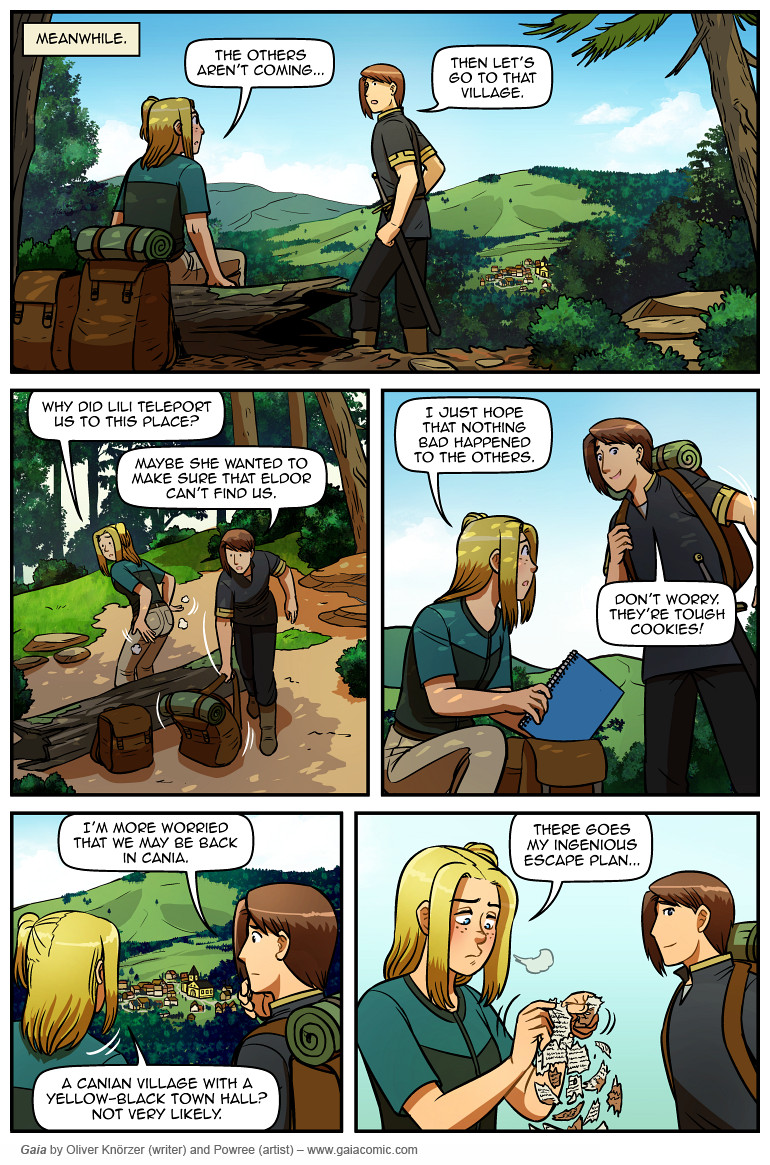 Gaia – Monster 021 (2024-07-04). Oliver Knörzer (writer) & Puri Andini (artist), CC BY-NC-ND 3.0. https://www.sandraandwoo.com/gaia/2024/07/04/monster-021/