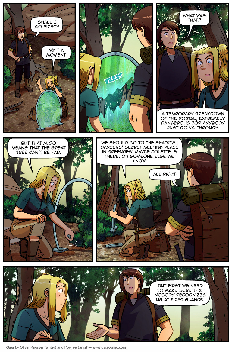 Gaia – Monster 031 (2024-07-14). Oliver Knörzer (writer) & Puri Andini (artist), CC BY-NC-ND 3.0. https://www.sandraandwoo.com/gaia/2024/07/14/monster-031/