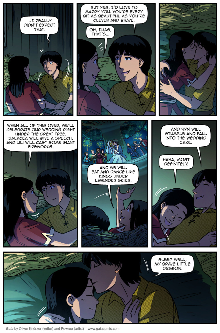 Gaia – Monster 038 (2024-07-21). Oliver Knörzer (writer) & Puri Andini (artist), CC BY-NC-ND 3.0. https://www.sandraandwoo.com/gaia/2024/07/21/monster-038/