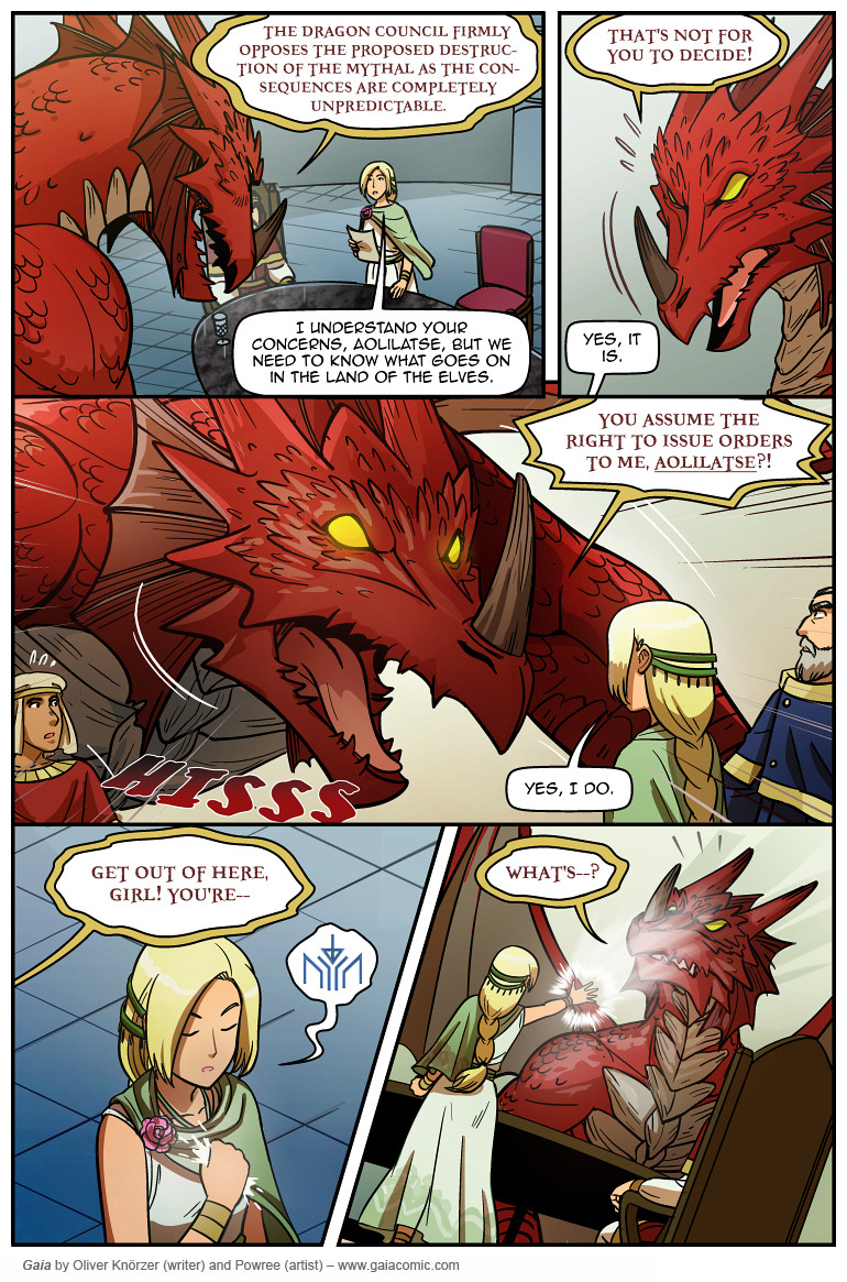 Gaia – Monster 046 (2024-07-29). Oliver Knörzer (writer) & Puri Andini (artist), CC BY-NC-ND 3.0. https://www.sandraandwoo.com/gaia/2024/07/29/monster-046/