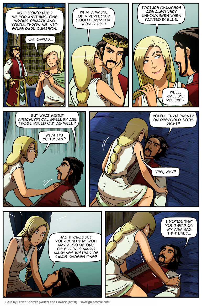 Gaia – Monster 052 (2024-08-04). Oliver Knörzer (writer) & Puri Andini (artist), CC BY-NC-ND 3.0. https://www.sandraandwoo.com/gaia/2024/08/04/monster-052/