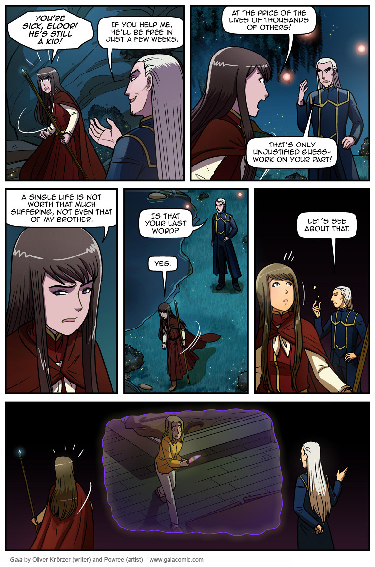 Gaia – Monster 062 (2024-08-14). Oliver Knörzer (writer) & Puri Andini (artist), CC BY-NC-ND 3.0. https://www.sandraandwoo.com/gaia/2024/08/14/monster-062/