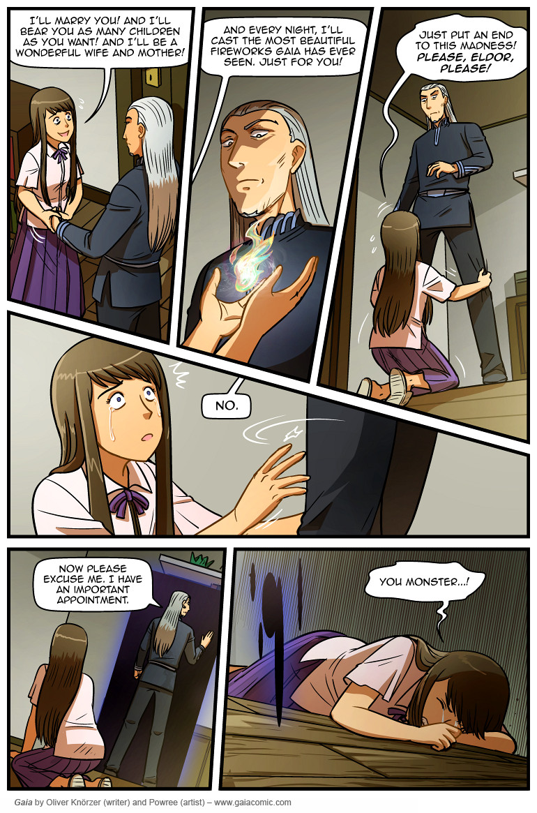 Gaia – Monster 071 (2024-08-23). Oliver Knörzer (writer) & Puri Andini (artist), CC BY-NC-ND 3.0. https://www.sandraandwoo.com/gaia/2024/08/23/monster-071/