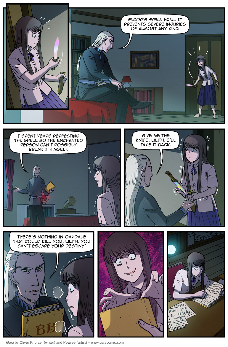 Gaia – Monster 074 (2024-08-26). Oliver Knörzer (writer) & Puri Andini (artist), CC BY-NC-ND 3.0. https://www.sandraandwoo.com/gaia/2024/08/26/monster-074/