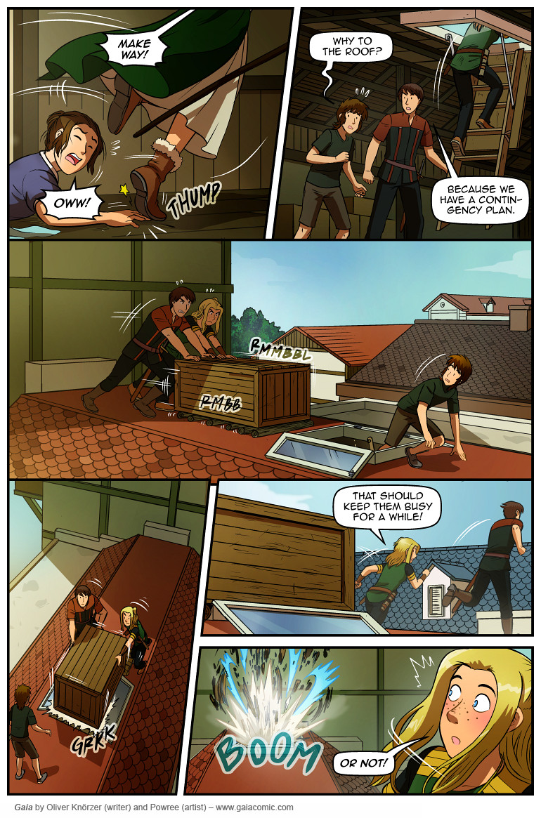 Gaia – The Way Back Home 101 (2024-12-18). Oliver Knörzer (writer) & Puri Andini (artist), CC BY-NC-ND 3.0. https://www.sandraandwoo.com/gaia/2024/12/18/the-way-back-home-101/
