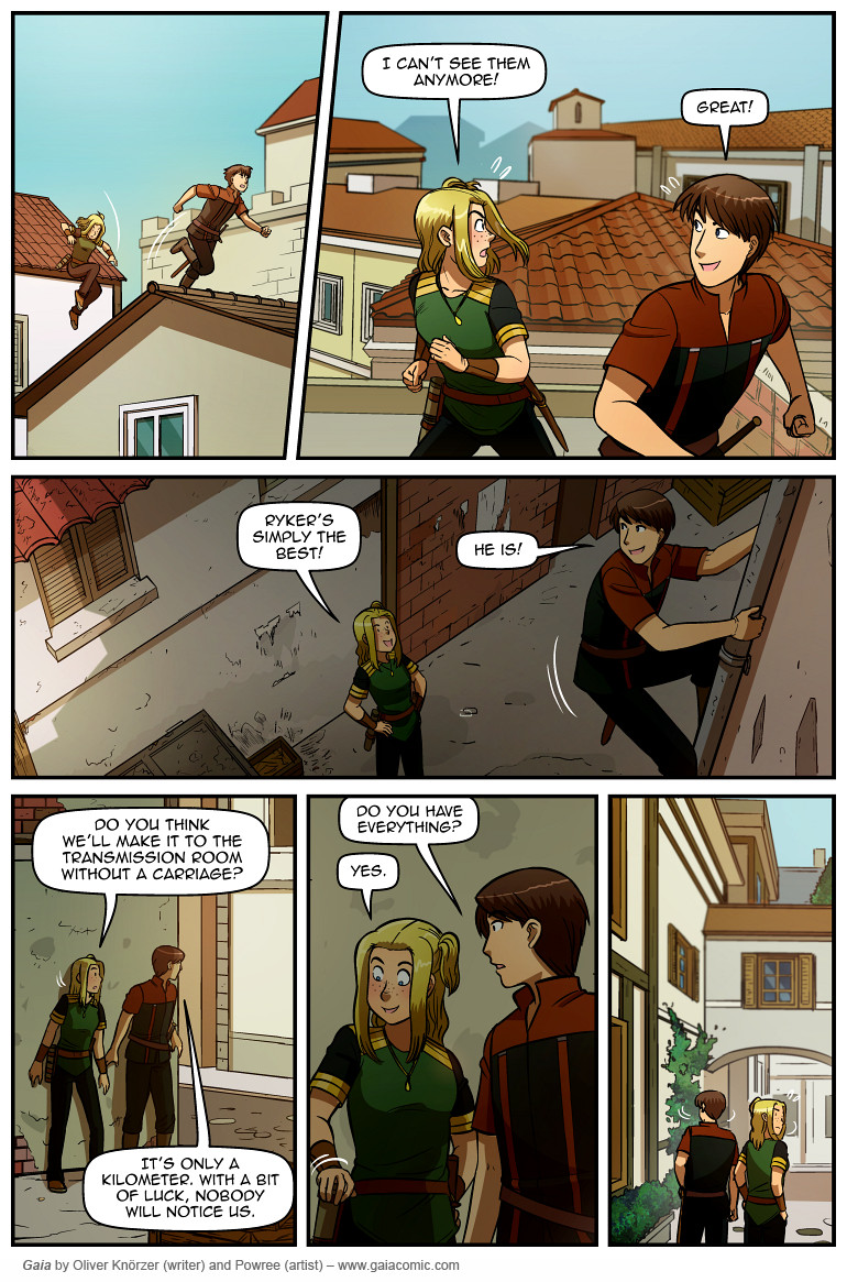 Gaia – The Way Back Home 104 (2024-12-21). Oliver Knörzer (writer) & Puri Andini (artist), CC BY-NC-ND 3.0. https://www.sandraandwoo.com/gaia/2024/12/21/the-way-back-home-104/