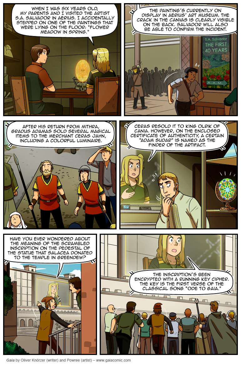 Gaia – The Way Back Home 108 (2024-12-25). Oliver Knörzer (writer) & Puri Andini (artist), CC BY-NC-ND 3.0. https://www.sandraandwoo.com/gaia/2024/12/25/the-way-back-home-108/