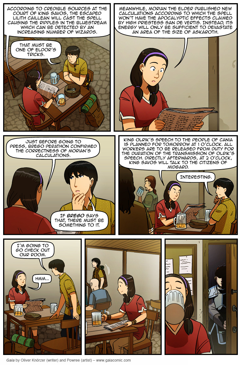 Gaia – The Way Back Home 011 (2024-09-19). Oliver Knörzer (writer) & Puri Andini (artist), CC BY-NC-ND 3.0. https://www.sandraandwoo.com/gaia/2024/09/19/the-way-back-home-011/