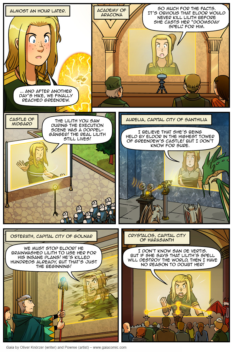 Gaia – The Way Back Home 110 (2024-12-27). Oliver Knörzer (writer) & Puri Andini (artist), CC BY-NC-ND 3.0. https://www.sandraandwoo.com/gaia/2024/12/27/the-way-back-home-110/