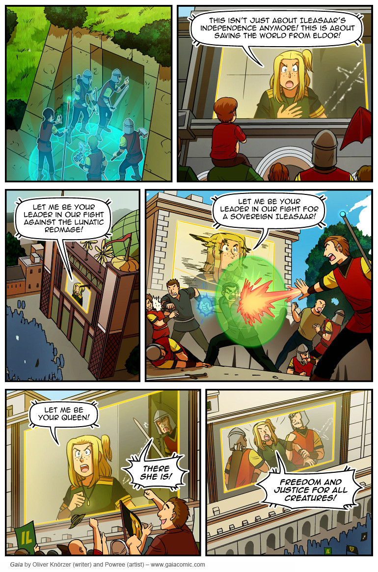 Gaia – The Way Back Home 111 (2024-12-28). Oliver Knörzer (writer) & Puri Andini (artist), CC BY-NC-ND 3.0. https://www.sandraandwoo.com/gaia/2024/12/28/the-way-back-home-111/