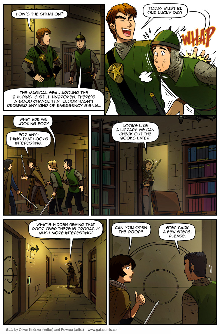 Gaia – The Way Back Home 117 (2025-01-03). Oliver Knörzer (writer) & Puri Andini (artist), CC BY-NC-ND 3.0. https://www.sandraandwoo.com/gaia/2025/01/03/the-way-back-home-117/