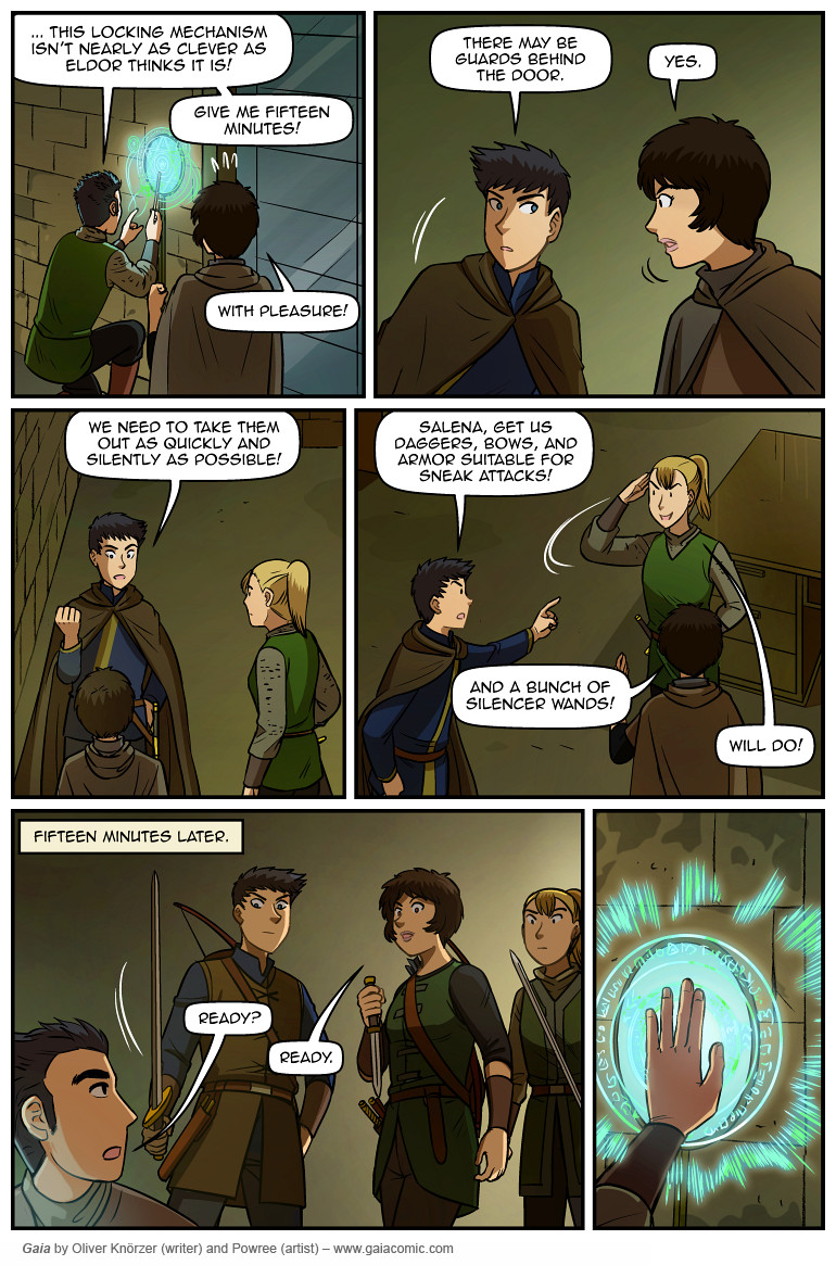 Gaia – The Way Back Home 119 (2025-01-05). Oliver Knörzer (writer) & Puri Andini (artist), CC BY-NC-ND 3.0. https://www.sandraandwoo.com/gaia/2025/01/05/the-way-back-home-119/