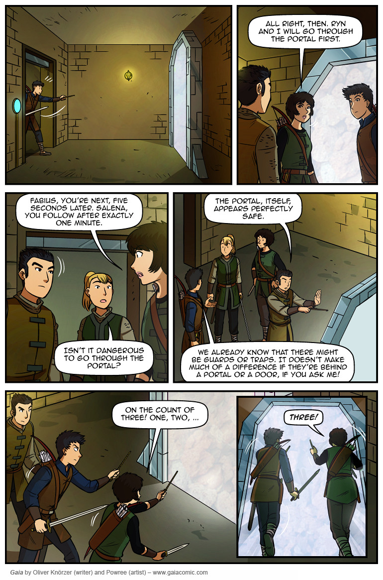 Gaia – The Way Back Home 120 (2025-01-06). Oliver Knörzer (writer) & Puri Andini (artist), CC BY-NC-ND 3.0. https://www.sandraandwoo.com/gaia/2025/01/06/the-way-back-home-120/