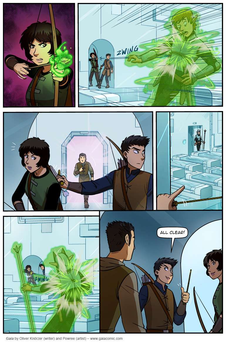 Gaia – The Way Back Home 122 (2025-01-08). Oliver Knörzer (writer) & Puri Andini (artist), CC BY-NC-ND 3.0. https://www.sandraandwoo.com/gaia/2025/01/08/the-way-back-home-122/