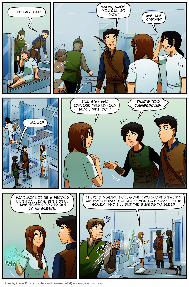Gaia – The Way Back Home 127 (2025-01-13). Oliver Knörzer (writer) & Puri Andini (artist), CC BY-NC-ND 3.0. https://www.sandraandwoo.com/gaia/2025/01/13/the-way-back-home-127/