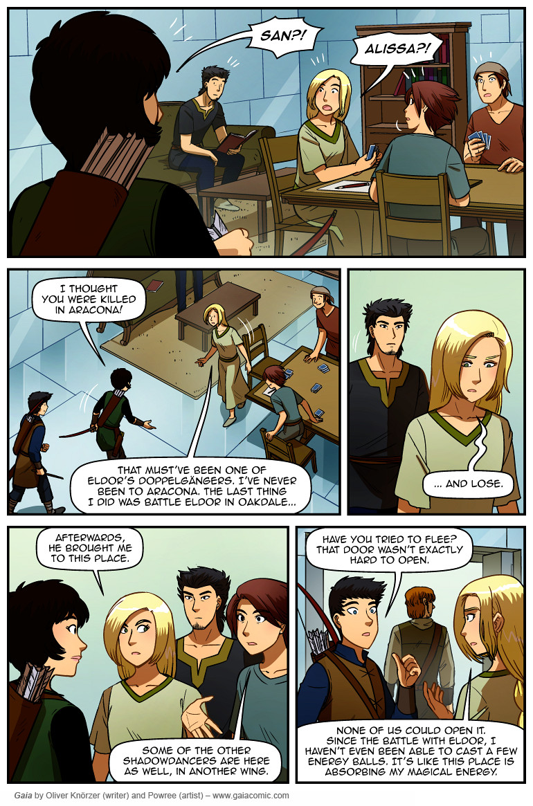Gaia – The Way Back Home 129 (2025-01-15). Oliver Knörzer (writer) & Puri Andini (artist), CC BY-NC-ND 3.0. https://www.sandraandwoo.com/gaia/2025/01/15/the-way-back-home-129/