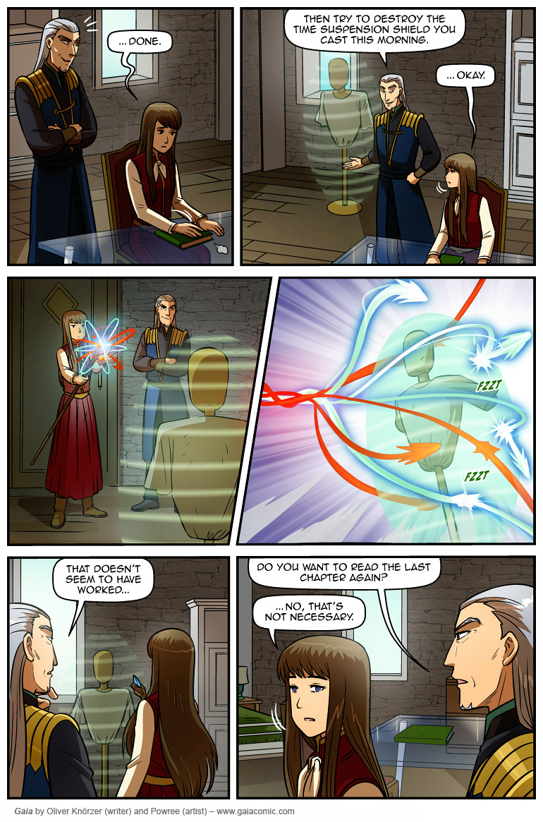 Gaia – The Way Back Home 145 (2025-01-31). Oliver Knörzer (writer) & Puri Andini (artist), CC BY-NC-ND 3.0. https://www.sandraandwoo.com/gaia/2025/01/31/the-way-back-home-145/