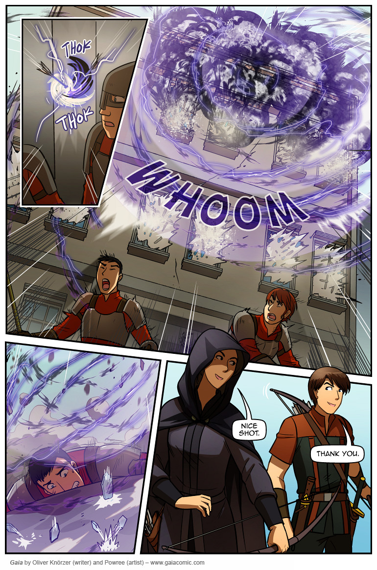 Gaia – The Way Back Home 148 (2025-02-03). Oliver Knörzer (writer) & Puri Andini (artist), CC BY-NC-ND 3.0. https://www.sandraandwoo.com/gaia/2025/02/03/the-way-back-home-148/