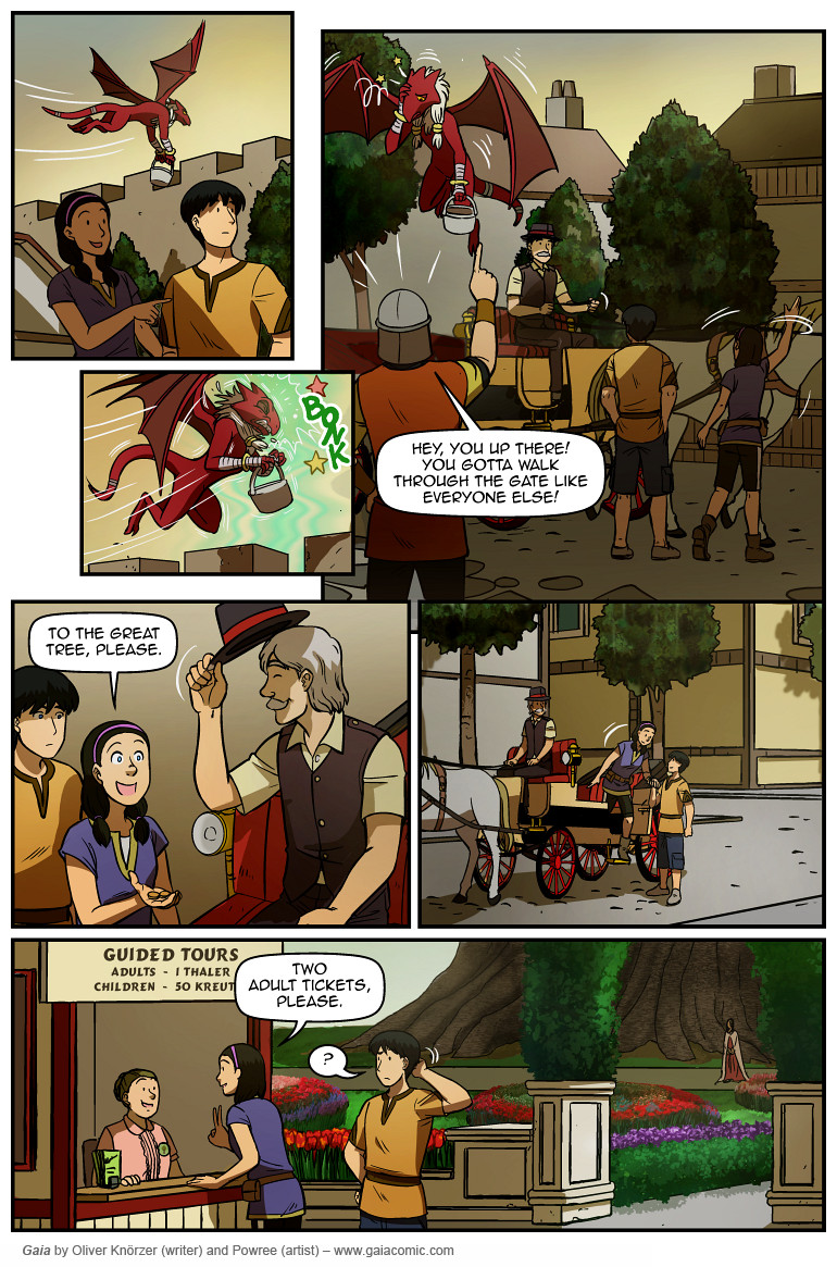 Gaia – The Way Back Home 015 (2024-09-23). Oliver Knörzer (writer) & Puri Andini (artist), CC BY-NC-ND 3.0. https://www.sandraandwoo.com/gaia/2024/09/23/the-way-back-home-015/