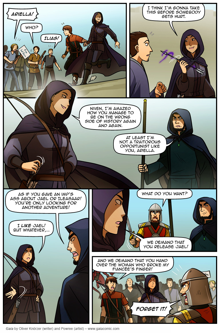 Gaia – The Way Back Home 153 (2025-02-08). Oliver Knörzer (writer) & Puri Andini (artist), CC BY-NC-ND 3.0. https://www.sandraandwoo.com/gaia/2025/02/08/the-way-back-home-153/