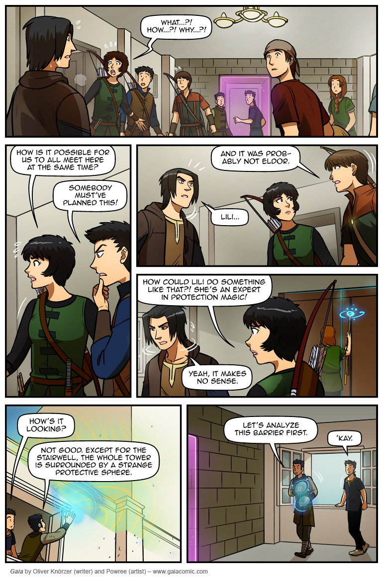 Gaia – The Way Back Home 166 (2025-02-21). Oliver Knörzer (writer) & Puri Andini (artist), CC BY-NC-ND 3.0. https://www.sandraandwoo.com/gaia/2025/02/21/the-way-back-home-166/