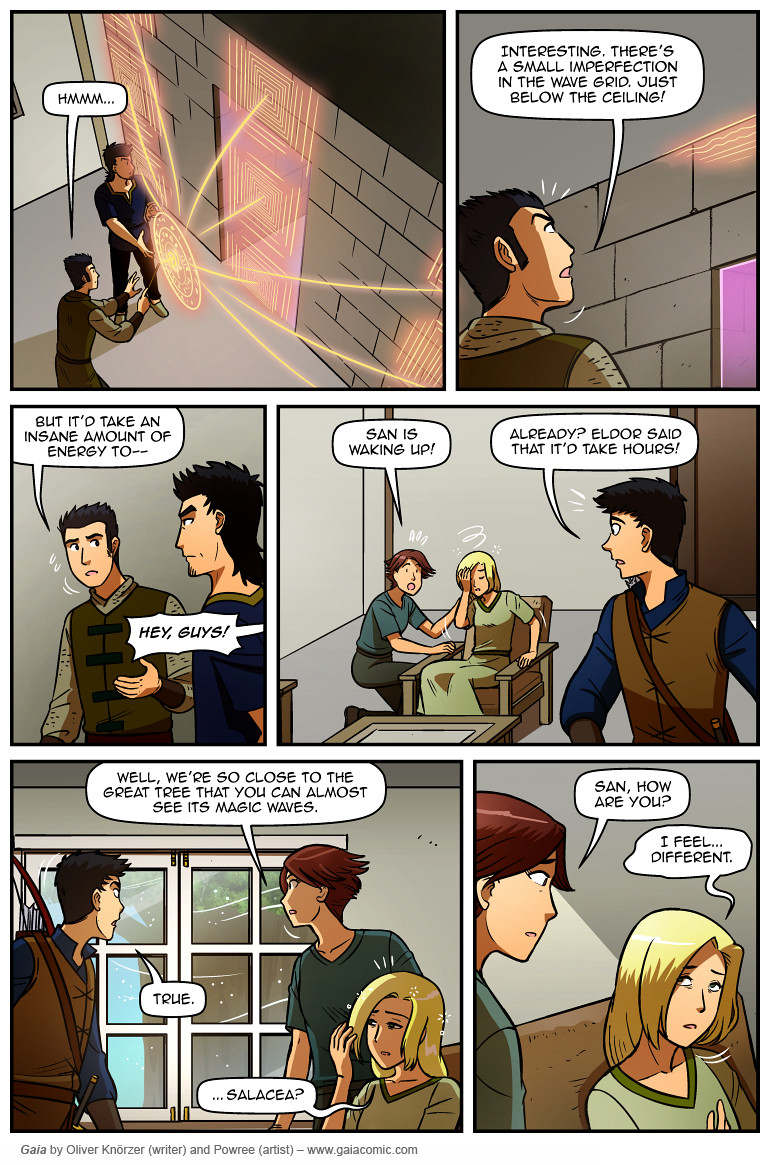 Gaia – The Way Back Home 167 (2025-02-22). Oliver Knörzer (writer) & Puri Andini (artist), CC BY-NC-ND 3.0. https://www.sandraandwoo.com/gaia/2025/02/22/the-way-back-home-167/