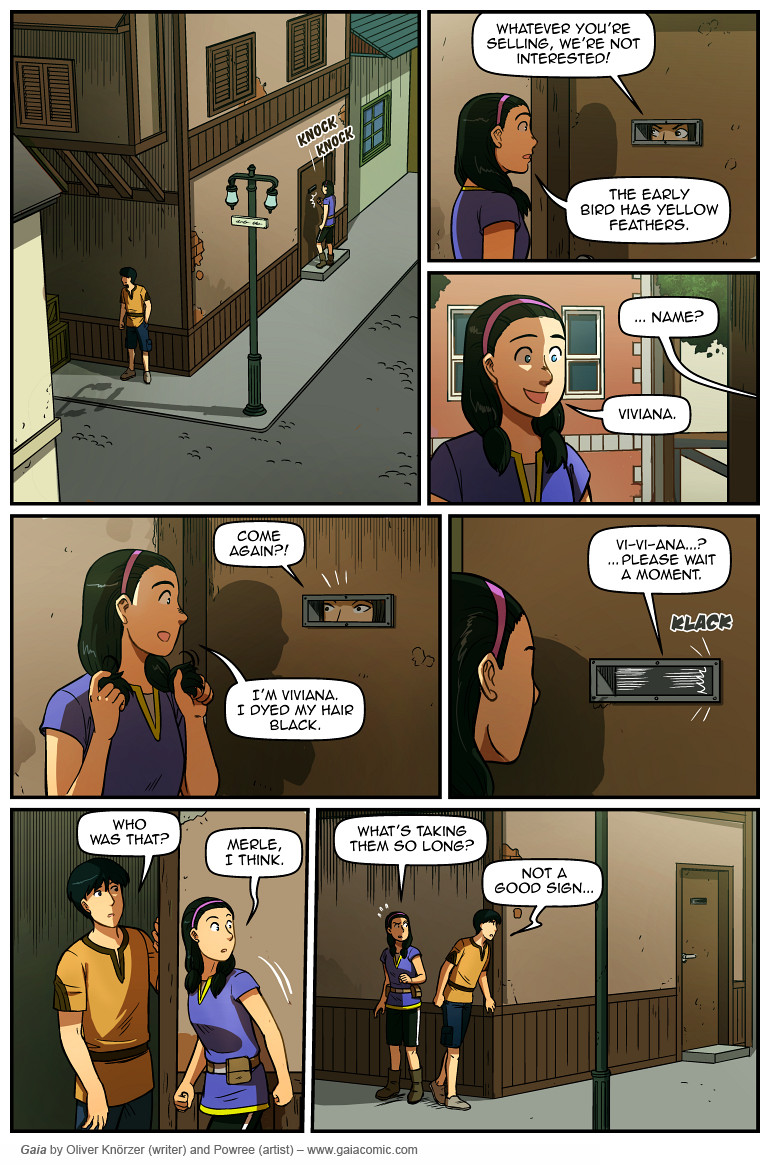 Gaia – The Way Back Home 017 (2024-09-25). Oliver Knörzer (writer) & Puri Andini (artist), CC BY-NC-ND 3.0. https://www.sandraandwoo.com/gaia/2024/09/25/the-way-back-home-017/