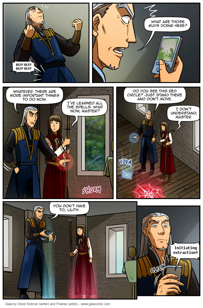 Gaia – The Way Back Home 171 (2025-02-26). Oliver Knörzer (writer) & Puri Andini (artist), CC BY-NC-ND 3.0. https://www.sandraandwoo.com/gaia/2025/02/26/the-way-back-home-171/