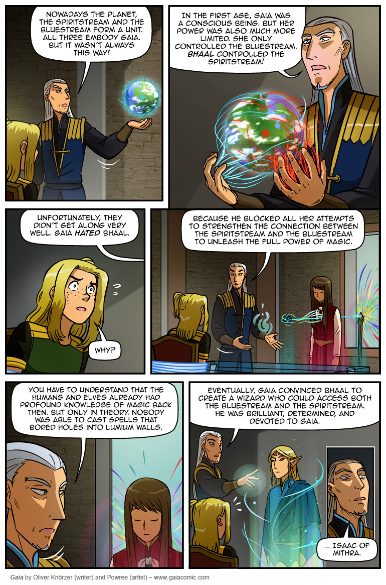 Gaia – The Way Back Home 176 (2025-03-03). Oliver Knörzer (writer) & Puri Andini (artist), CC BY-NC-ND 3.0. https://www.sandraandwoo.com/gaia/2025/03/03/the-way-back-home-176/