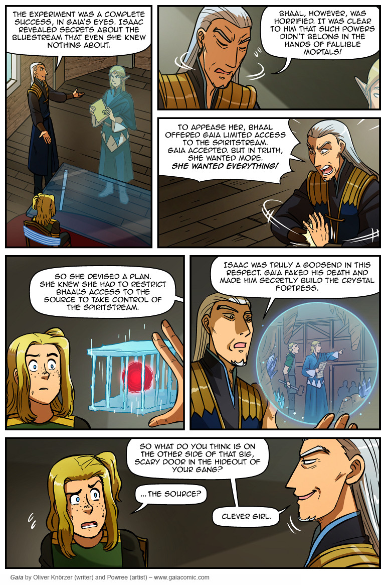 Gaia – The Way Back Home 177 (2025-03-04). Oliver Knörzer (writer) & Puri Andini (artist), CC BY-NC-ND 3.0. https://www.sandraandwoo.com/gaia/2025/03/04/the-way-back-home-177/
