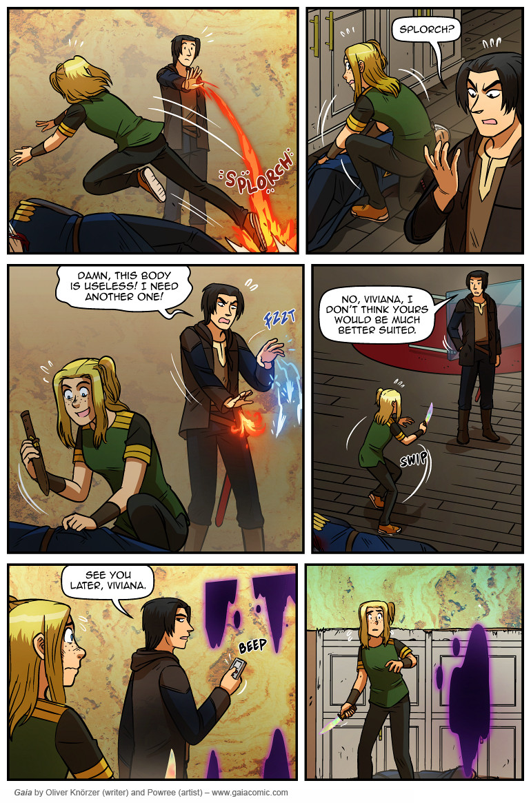 Gaia – The Way Back Home 195 (2025-03-22). Oliver Knörzer (writer) & Puri Andini (artist), CC BY-NC-ND 3.0. https://www.sandraandwoo.com/gaia/2025/03/22/the-way-back-home-195/