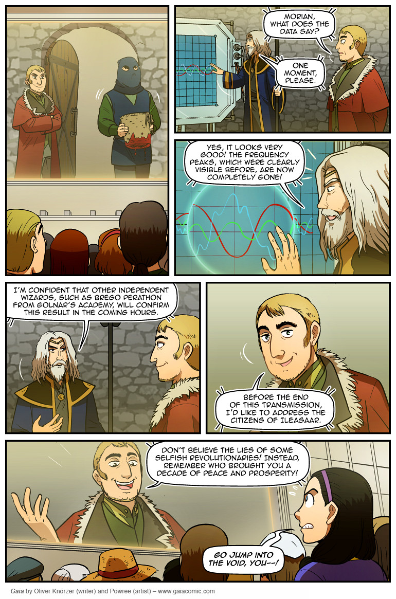 Gaia – The Way Back Home 025 (2024-10-03). Oliver Knörzer (writer) & Puri Andini (artist), CC BY-NC-ND 3.0. https://www.sandraandwoo.com/gaia/2024/10/03/the-way-back-home-025/