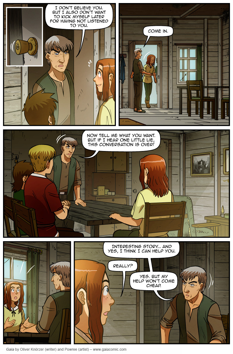 Gaia – The Way Back Home 052 (2024-10-30). Oliver Knörzer (writer) & Puri Andini (artist), CC BY-NC-ND 3.0. https://www.sandraandwoo.com/gaia/2024/10/30/the-way-back-home-052/