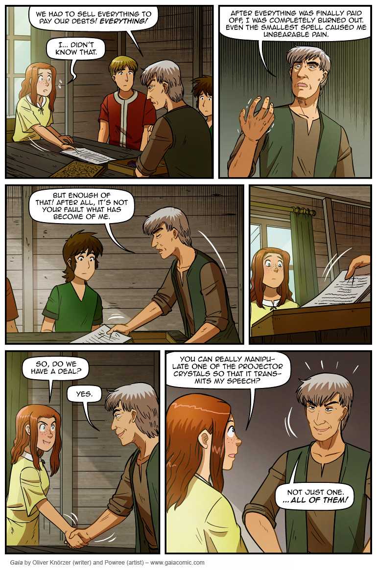 Gaia – The Way Back Home 055 (2024-11-02). Oliver Knörzer (writer) & Puri Andini (artist), CC BY-NC-ND 3.0. https://www.sandraandwoo.com/gaia/2024/11/02/the-way-back-home-055/