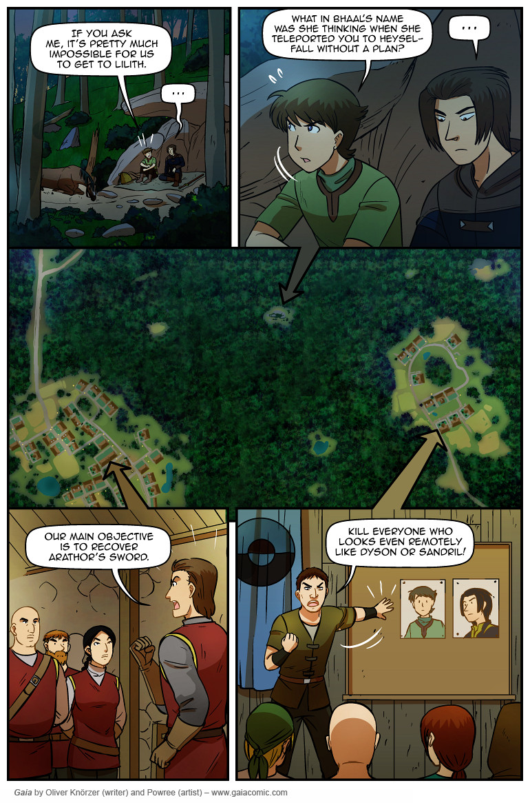 Gaia – The Way Back Home 059 (2024-11-06). Oliver Knörzer (writer) & Puri Andini (artist), CC BY-NC-ND 3.0. https://www.sandraandwoo.com/gaia/2024/11/06/the-way-back-home-059/