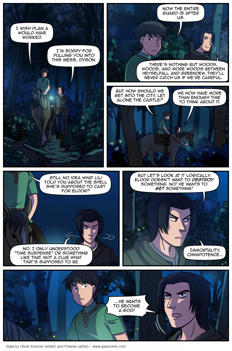 Gaia – The Way Back Home 006 (2024-09-14). Oliver Knörzer (writer) & Puri Andini (artist), CC BY-NC-ND 3.0. https://www.sandraandwoo.com/gaia/2024/09/14/the-way-back-home-006/