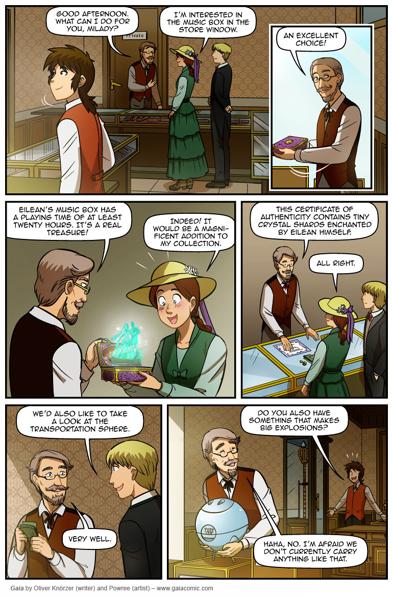 Gaia – The Way Back Home 066 (2024-11-13). Oliver Knörzer (writer) & Puri Andini (artist), CC BY-NC-ND 3.0. https://www.sandraandwoo.com/gaia/2024/11/13/the-way-back-home-066/