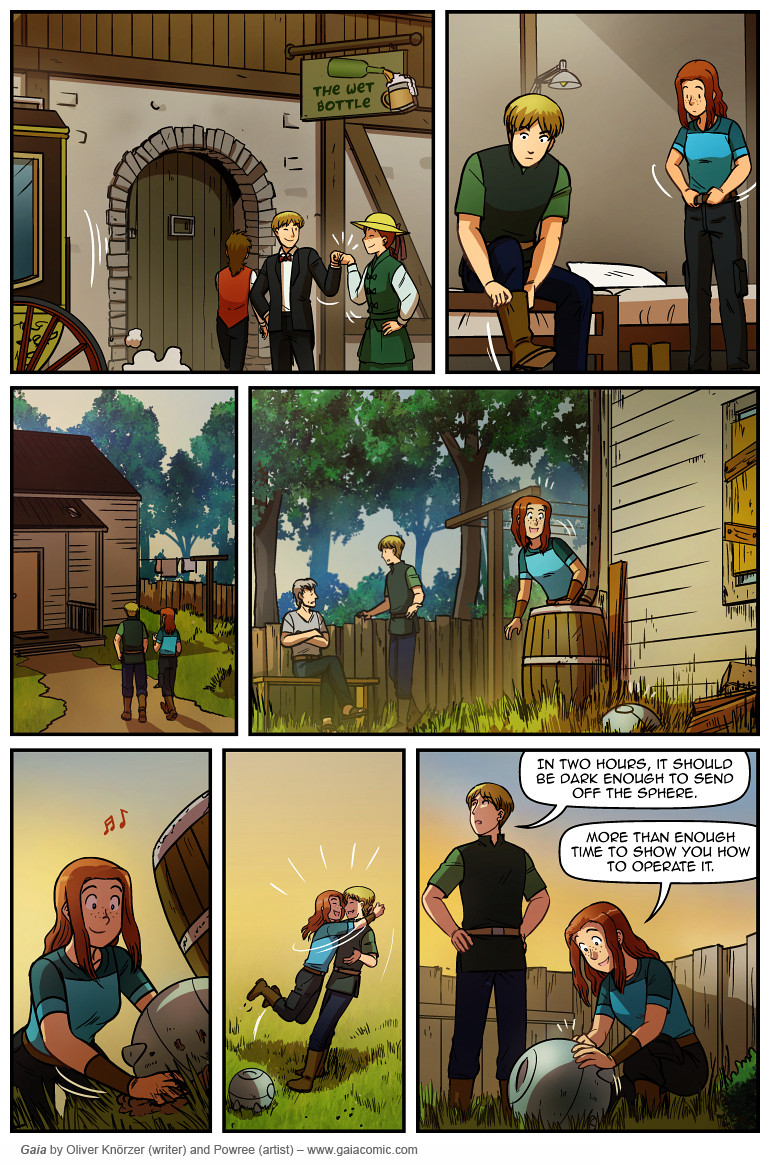 Gaia – The Way Back Home 071 (2024-11-18). Oliver Knörzer (writer) & Puri Andini (artist), CC BY-NC-ND 3.0. https://www.sandraandwoo.com/gaia/2024/11/18/the-way-back-home-071/