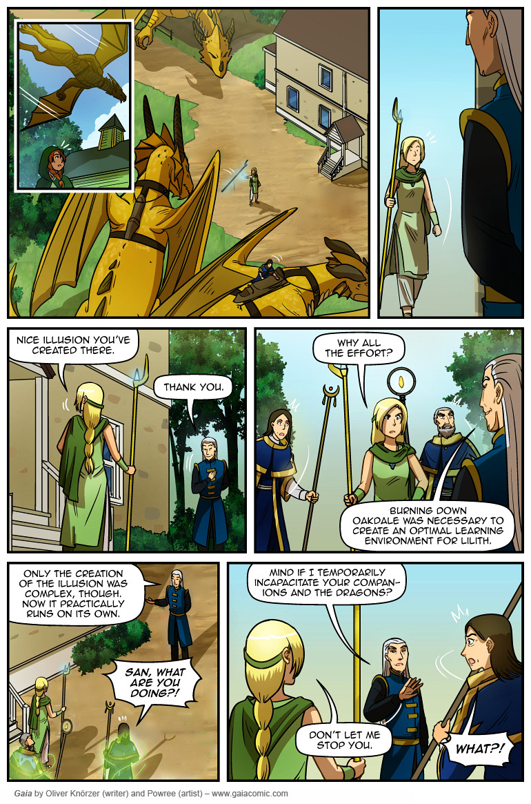 Gaia – The Way Back Home 074 (2024-11-21). Oliver Knörzer (writer) & Puri Andini (artist), CC BY-NC-ND 3.0. https://www.sandraandwoo.com/gaia/2024/11/21/the-way-back-home-074/