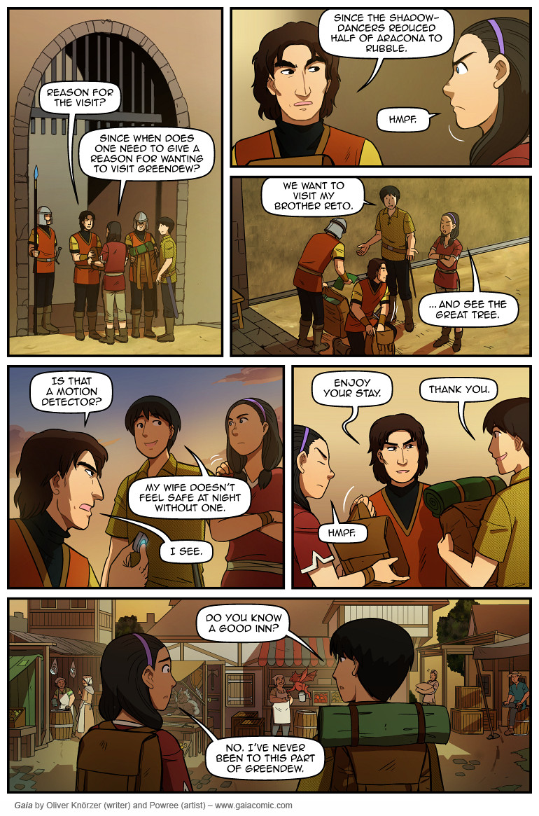 Gaia – The Way Back Home 009 (2024-09-17). Oliver Knörzer (writer) & Puri Andini (artist), CC BY-NC-ND 3.0. https://www.sandraandwoo.com/gaia/2024/09/17/the-way-back-home-009/