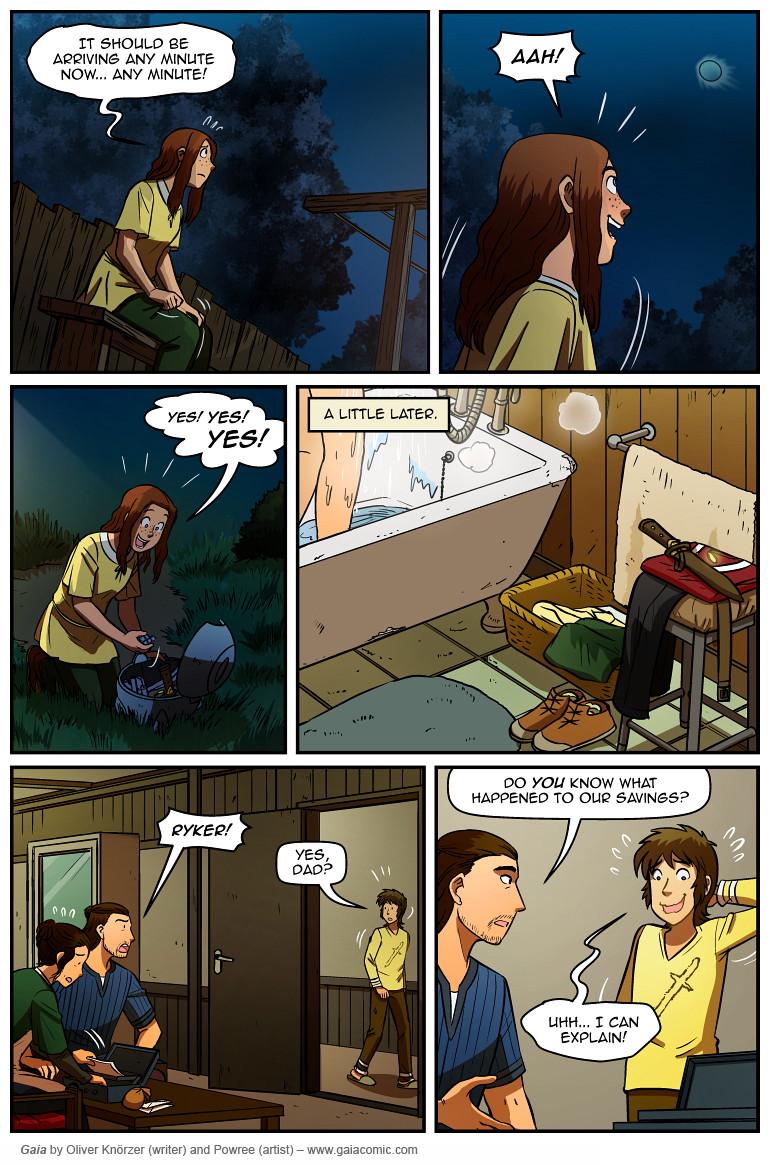Gaia – The Way Back Home 093 (2024-12-10). Oliver Knörzer (writer) & Puri Andini (artist), CC BY-NC-ND 3.0. https://www.sandraandwoo.com/gaia/2024/12/10/the-way-back-home-093/