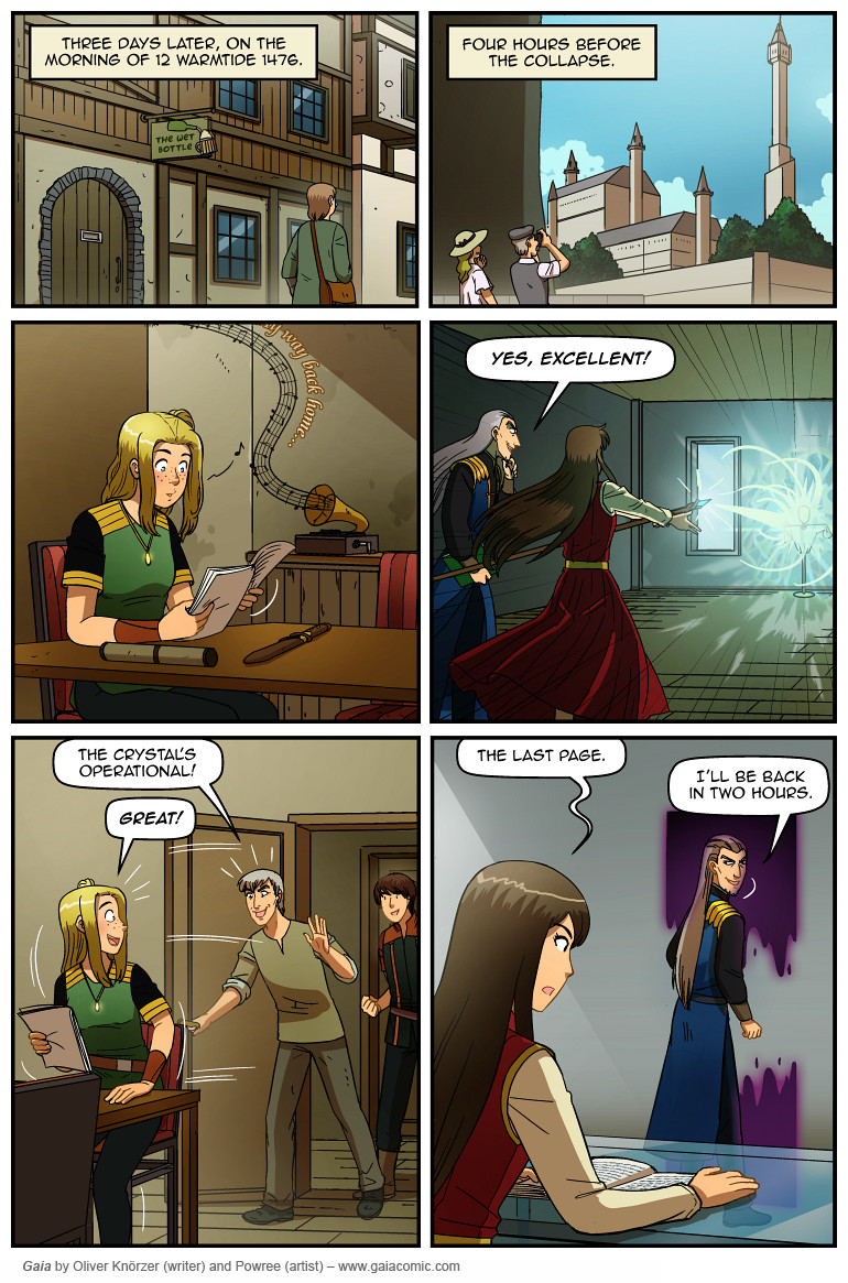 Gaia – The Way Back Home 098 (2024-12-15). Oliver Knörzer (writer) & Puri Andini (artist), CC BY-NC-ND 3.0. https://www.sandraandwoo.com/gaia/2024/12/15/the-way-back-home-098/