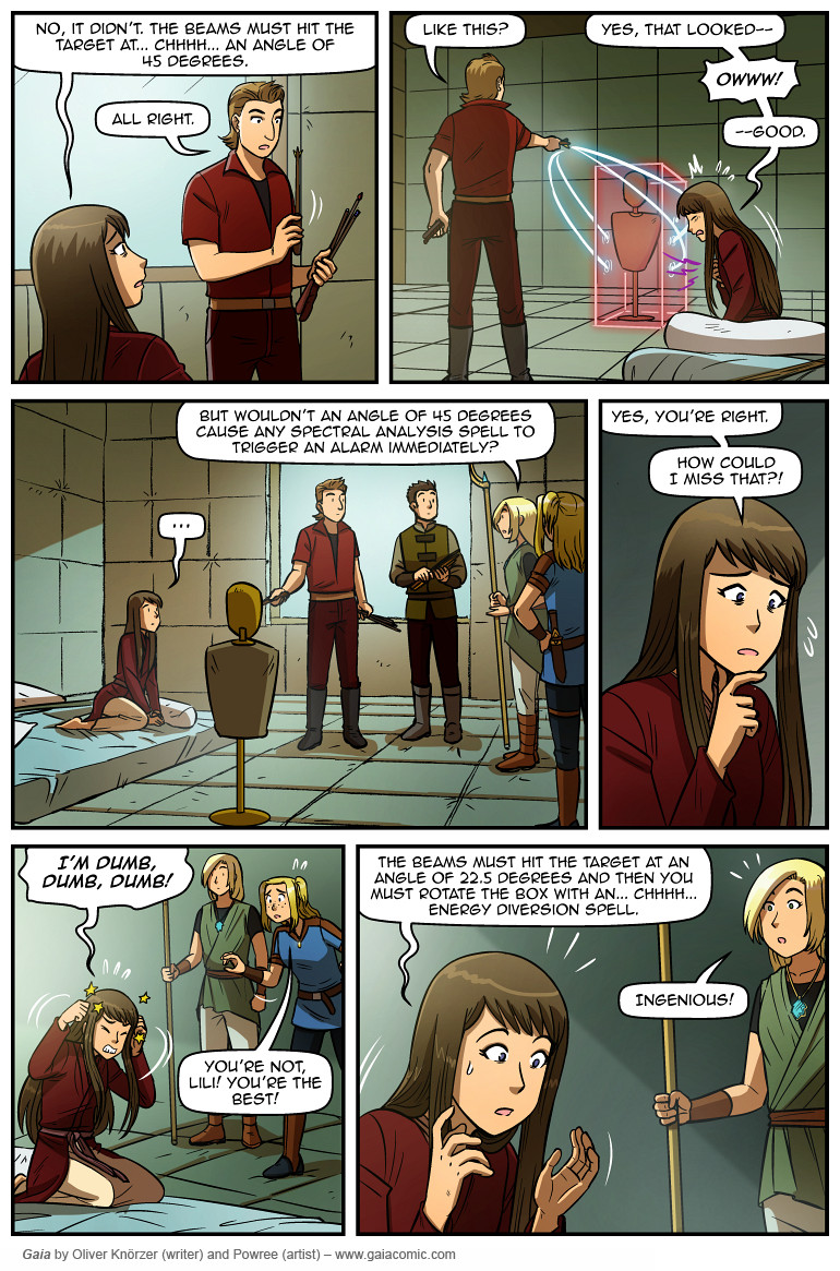 Gaia – The Last Queen Of Gaia 028 (2025-04-28). Oliver Knörzer (writer) & Puri Andini (artist), CC BY-NC-ND 3.0. https://www.sandraandwoo.com/gaia/2025/04/28/the-last-queen-of-gaia-028/