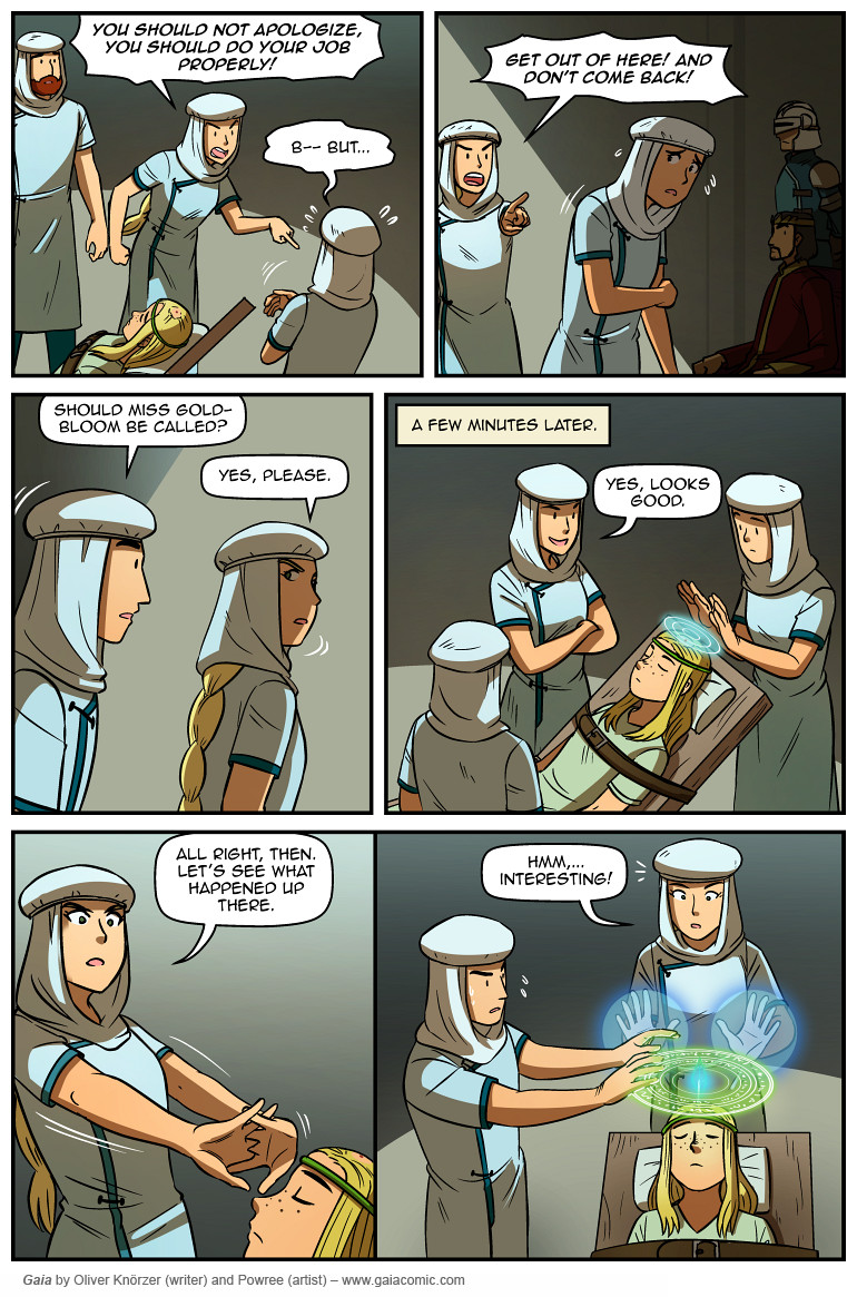 Gaia – The Last Queen Of Gaia 004 (2025-04-04). Oliver Knörzer (writer) & Puri Andini (artist), CC BY-NC-ND 3.0. https://www.sandraandwoo.com/gaia/2025/04/04/the-last-queen-of-gaia-004/