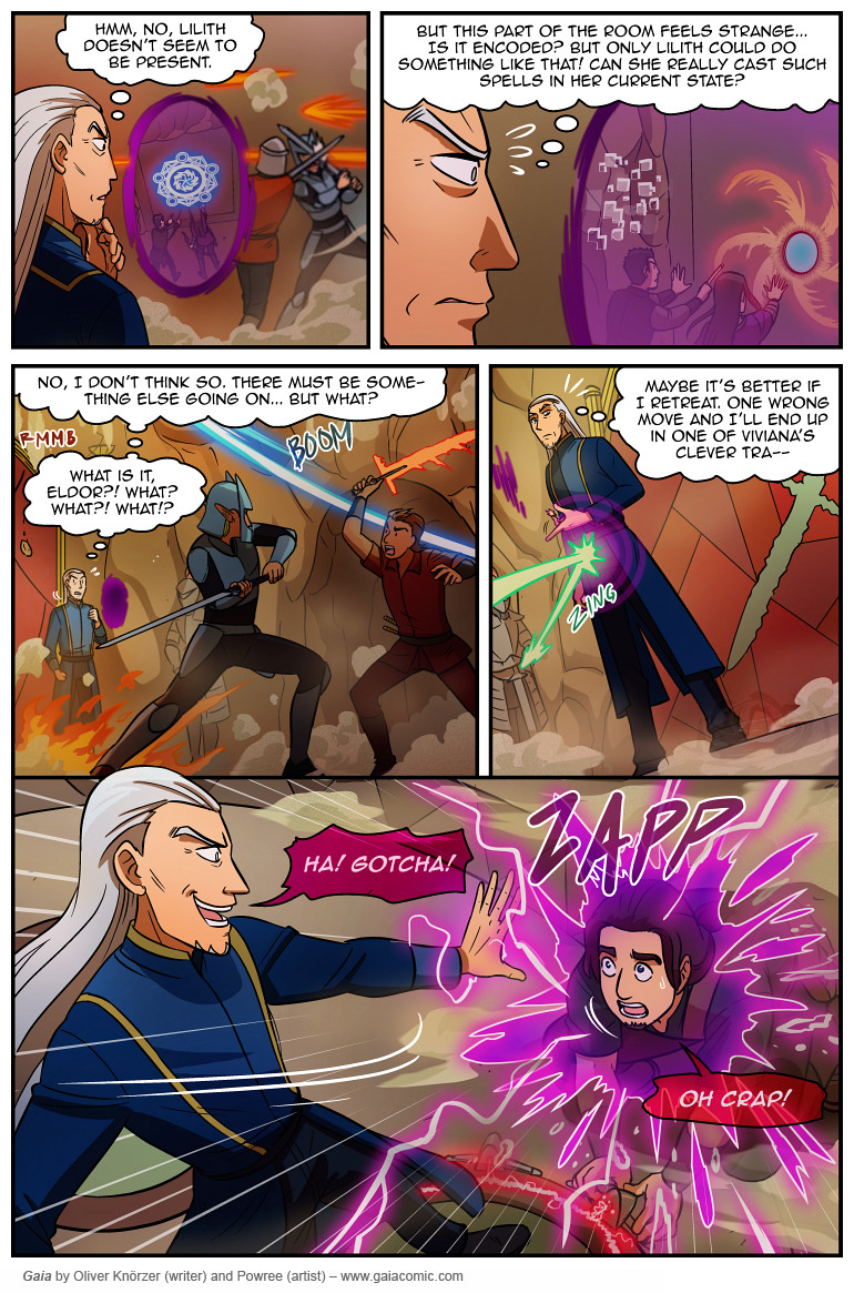 Gaia – The Last Queen Of Gaia 044 (2025-05-14). Oliver Knörzer (writer) & Puri Andini (artist), CC BY-NC-ND 3.0. https://www.sandraandwoo.com/gaia/2025/05/14/the-last-queen-of-gaia-044/