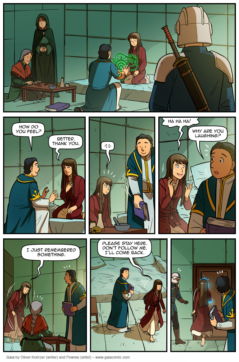 Gaia – The Last Queen Of Gaia 051 (2025-05-21). Oliver Knörzer (writer) & Puri Andini (artist), CC BY-NC-ND 3.0. https://www.sandraandwoo.com/gaia/2025/05/21/the-last-queen-of-gaia-051/