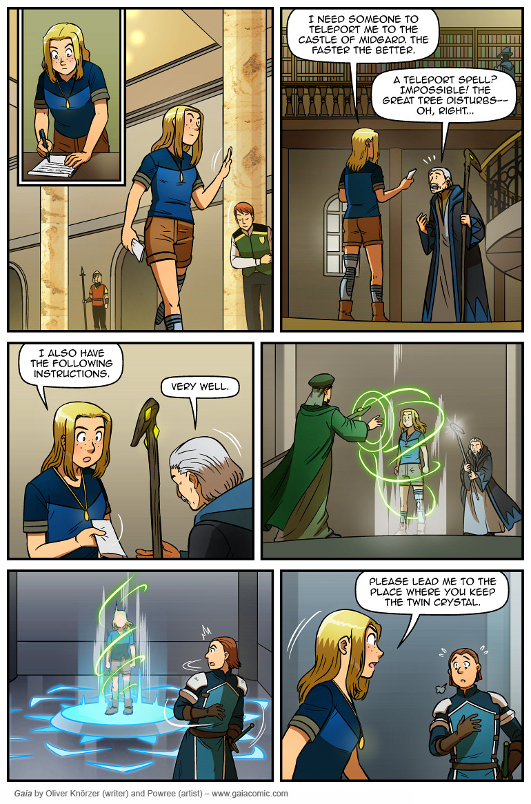 Gaia – The Last Queen Of Gaia 059 (2025-05-29). Oliver Knörzer (writer) & Puri Andini (artist), CC BY-NC-ND 3.0. https://www.sandraandwoo.com/gaia/2025/05/29/the-last-queen-of-gaia-059/